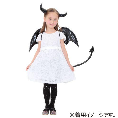【ハロウィーン】　デビルパーツセット　ブラック ハンズ