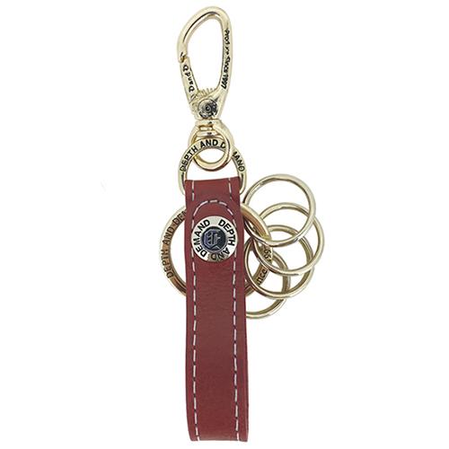 デプス・アンド・デマンド（Depth　and　Demand）　キーホルダー　KH130　レッド ハン...