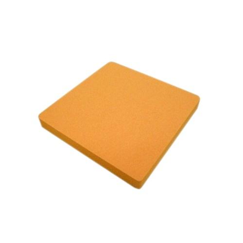 EVAスポンジ　100×100×10mm　オレンジ ハンズ
