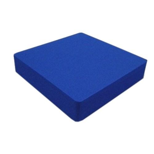 EVAスポンジ　100×100×20mm　ブルー ハンズ