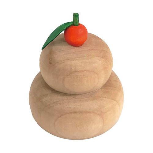 【正月用品】リードスタイル　木製鏡餅　特小　ＬＤ−４３２８ ハンズ