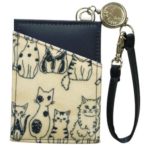 エイワイジュディ（A.Y.Judie）　リールパス　おすわりネコ　アイボリー ハンズ