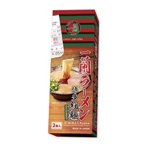 一蘭ラーメン 博多細麺ストレート ( 129g×2食 ) : 爽快ドラッグ - 通販