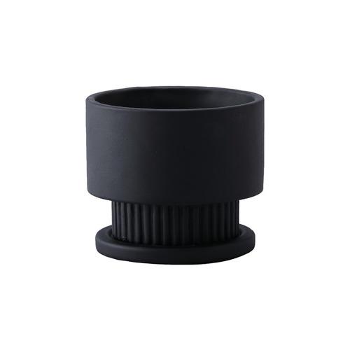 ミュールミル（murmures）　アロシンボトム　L　CX623LBk　黒 ハンズ