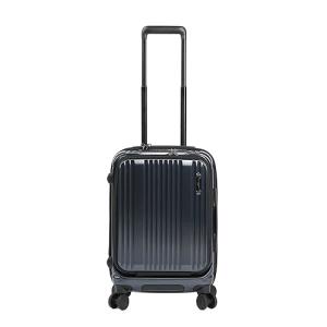 バーマス（BERMAS）　インターシティ　フロントオープン　48cm　60520　ブラックヘアライン　35L ハンズ｜hands-net