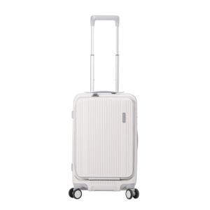 バーマス（BERMAS）　トラベルスマート　フロントオープン　37L　60550　アイボリーホワイト　50cm ハンズ｜hands-net