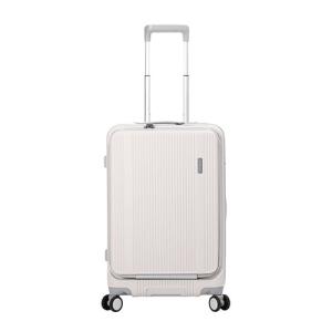 バーマス（BERMAS）　トラベルスマート　フロントオープン　60551　アイボリーホワイト　56cm　53L ハンズ｜hands-net
