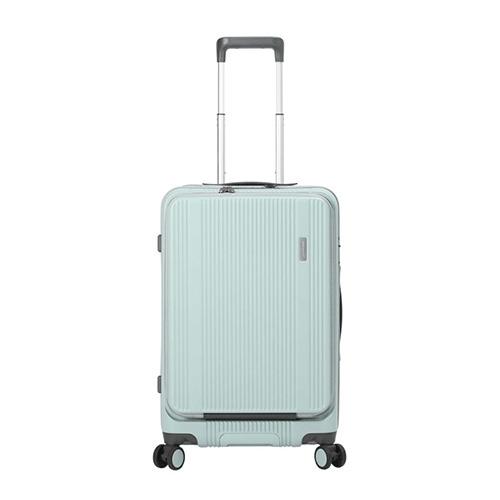 バーマス（BERMAS）　トラベルスマート　フロントオープン　60551　アイスグリーン　56cm　...