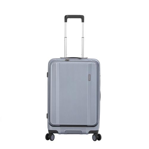 バーマス（BERMAS）　トラベルスマート　フロントオープン　60551　スチールブルー　56cm　...