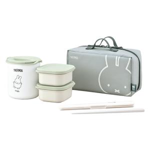 サーモス（THERMOS）　保温弁当箱　DBQ-256B　ライトグリーン ハンズ｜ハンズYahoo!ショッピング店