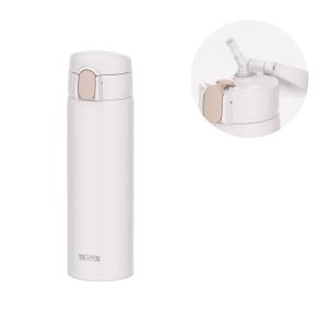 サーモス（THERMOS）　真空断熱ストローボトル　FKA−500　WH　ホワイト ハンズ｜hands-net