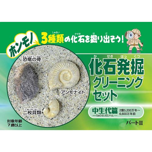 東京サイエンス　化石発掘クリーニングセット　中生代編 ハンズ