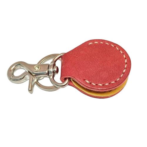 レザークラフトキット　キー＆コインホルダー　赤 ハンズ