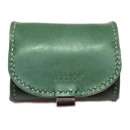 レザークラフトキット　コインパース　緑 ハンズ