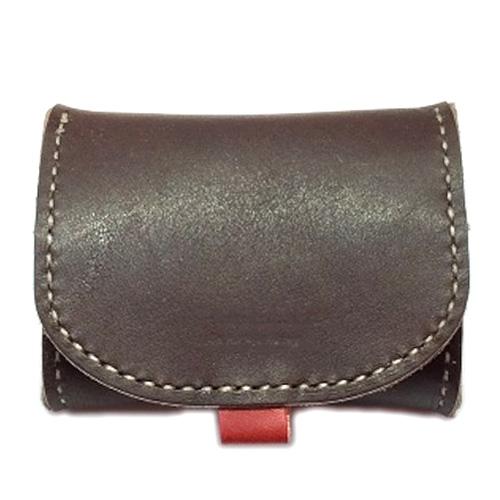 レザークラフトキット　コインパース　チョコ ハンズ