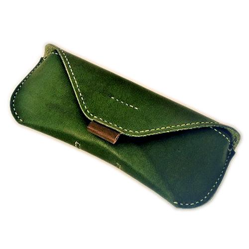 レザークラフトキット　グラスケース　緑 ハンズ