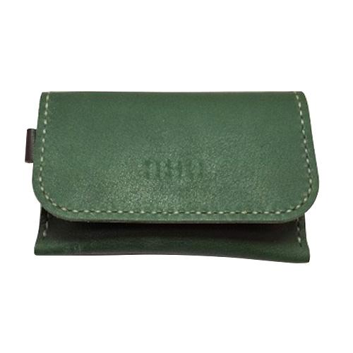 レザークラフトキット　カードホルダー　緑 ハンズ