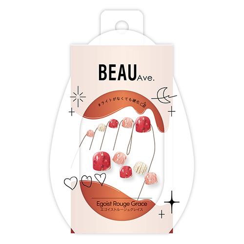 ビューティーアベニュー（BEAUTY　AVENUE）　生ジェルネイルシール　フット用　エゴイストルー...