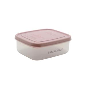 エンバランス　レクタングルコンテナ　370mL　XS　ピンク ハンズ｜hands-net