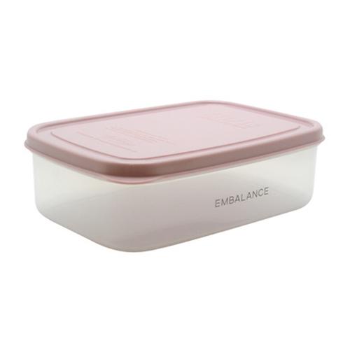 エンバランス　レクタングルコンテナ870mL　M　ピンク ハンズ
