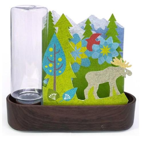 積水樹脂　自然気化式ECO加湿器　うるおい　ULW−ND−GR　ノルディック＆エルク ハンズ