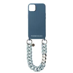 【iPhone13】　フォンネックレス（PHONECKLACE）　ハンドチェーンストラップ付きシリコンケース　for　iPhone13　PN23258