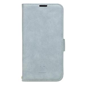 【iPhone16e】　ナチュラルデザイン（NATURAL　design）　STYLE　NATURAL　手帳型ケース　ブルーグレー ハンズ｜hands-net