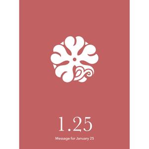 草紙堂　花結びメッセージカード　1月25日 ハンズ｜hands-net