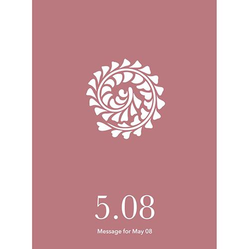 草紙堂　花結びメッセージカード　5月8日 ハンズ
