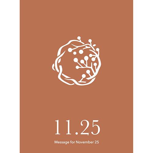 草紙堂　花結びメッセージカード　11月25日 ハンズ