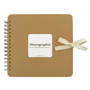 LABCLIP スクラップ／スクエア SCSQ01−BR ブラウン│アルバム フォトフレーム アルバムデコレーション 東急ハンズ