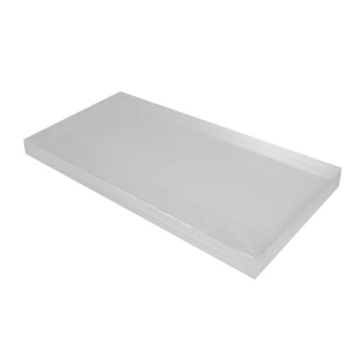 サワダプラテック（SAWADA　PLATEC）　アクリルブロック　平板　300×150×20mm　ク...