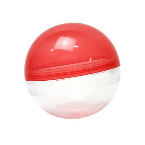 サワダプラテック　ガチャ玉シリーズ　レッド　L　径75mm ハンズ