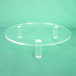 ディスプレイ台　丸型　クリア　径145mm ハンズ｜hands-net