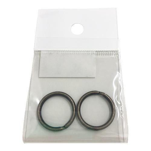 中西　二重リング　15mm　アンティーク ハンズ