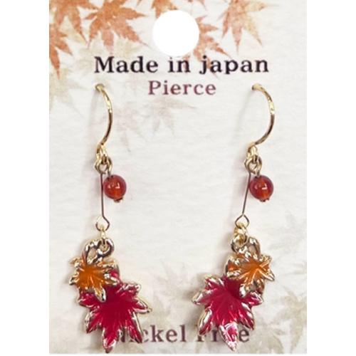 アクセソワール（Accessoire）　Sakura彩　ピアス　P227ーRD　レッド ハンズ