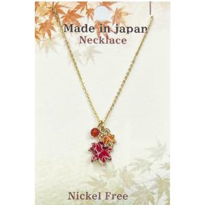 アクセソワール（Accessoire）　Sakura彩　ネックレス　N227ーRD　レッド ハンズ｜hands-net