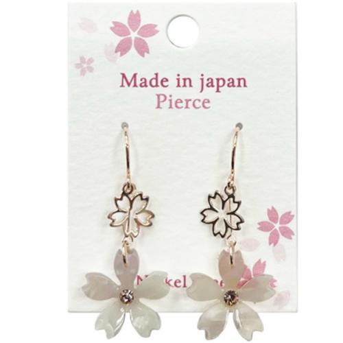 アクセソワール（Accessoire）　Sakura彩　ピアス　P252ーPG　ピンクゴールド ハン...