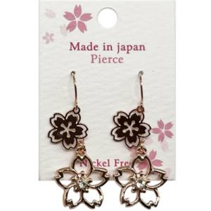 アクセソワール（Accessoire）　Sakura彩　ピアス　P272ーPG　ピンクゴールド ハンズ｜hands-net