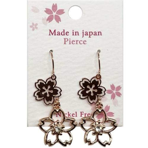 アクセソワール（Accessoire）　Sakura彩　ピアス　P272ーPG　ピンクゴールド ハン...