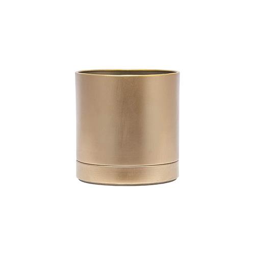 ホワイエ（FOYER）　MC円柱メタルeco　ポット皿付　「鉄はエコ」　3200027AGL　アンテ...