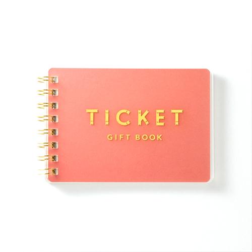 いろは出版　チケットギフトブック（TICKET　GIFT　BOOK）　レッド ハンズ