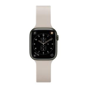 ピージーエー（PGA）　AppleWatch　42／41／40／38mm用　シリコンバンド　アイボリー ハンズ｜hands-net