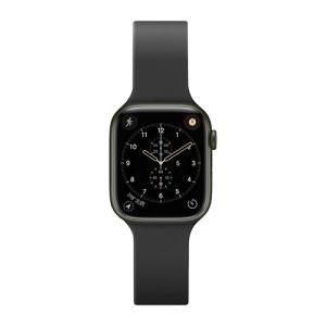 ピージーエー（PGA）　AppleWatch　49／46／45／44／42mm用　シリコンバンド　ブラック ハンズ｜hands-net
