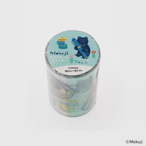 日本出版販売　クリアロールステッカー　IP906583　Mokuji ハンズ
