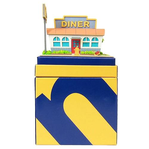 さんけい　みにちゅあーとmini　MP05−03　アメリカンダイナー ハンズ