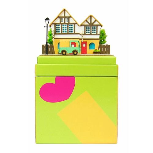 さんけい　みにちゅあーとmini　MP05−04　小さな街並み ハンズ