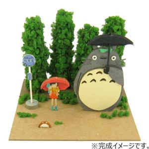 さんけい　みにちゅあーとキット　MP7‐03　トトロとバス停 ハンズ｜hands-net