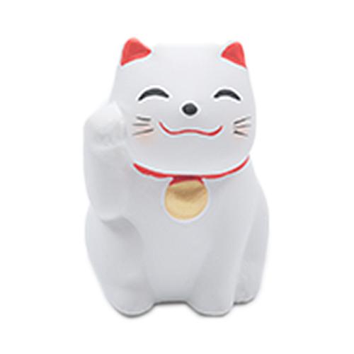 【正月用品】　おみくじ工房　招き猫おみくじ　白右手 ハンズ