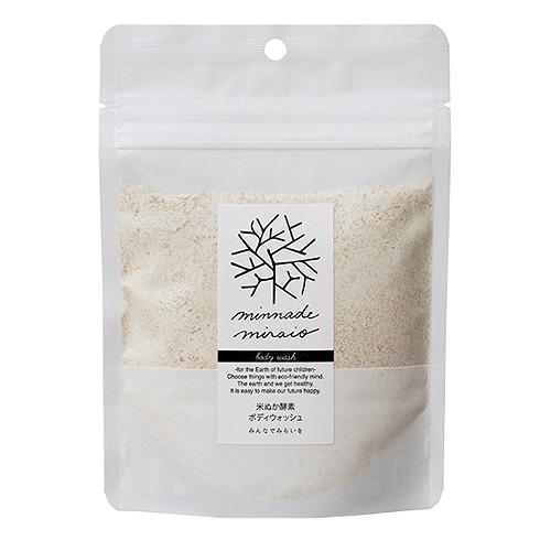 みんなでみらいを　米ぬか酵素ボディウォッシュ　詰替　115g ハンズ